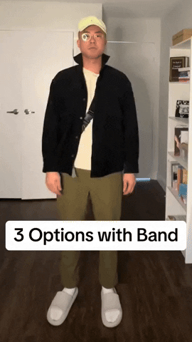 The BAND Jacket Strap + 2x Mini Bands + 1x Carabiner Key Holder