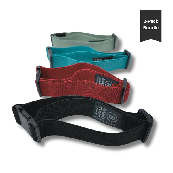 2-Pack: Mini Bands (Secures Jacket to Band Strap)
